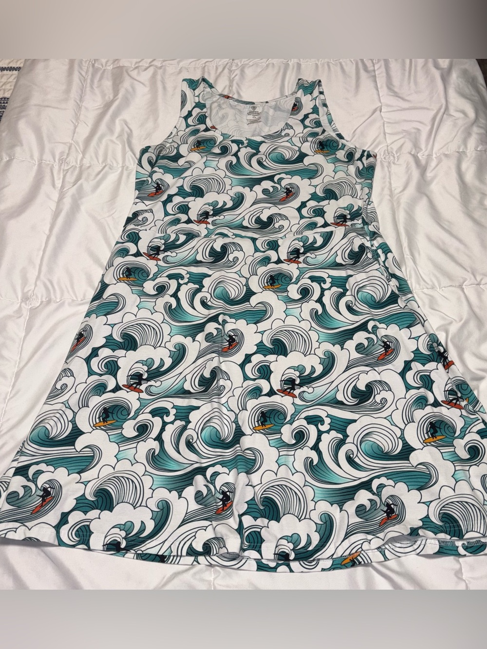 Princess Awesome Boy Wonder Graphic Tank Top Sleeveless Dress Women’s 16-18 XL